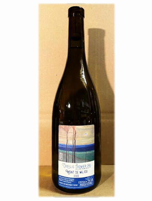 シャブリ1erCruモン・ド・ミリュー2022 アリス・エ・オリヴィエ・ド・ムール　★お一人様２本まで