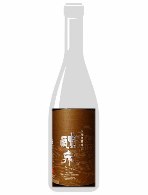 岐阜県/玉泉堂酒造　醴泉（れいせん）特別本醸造　1800ml