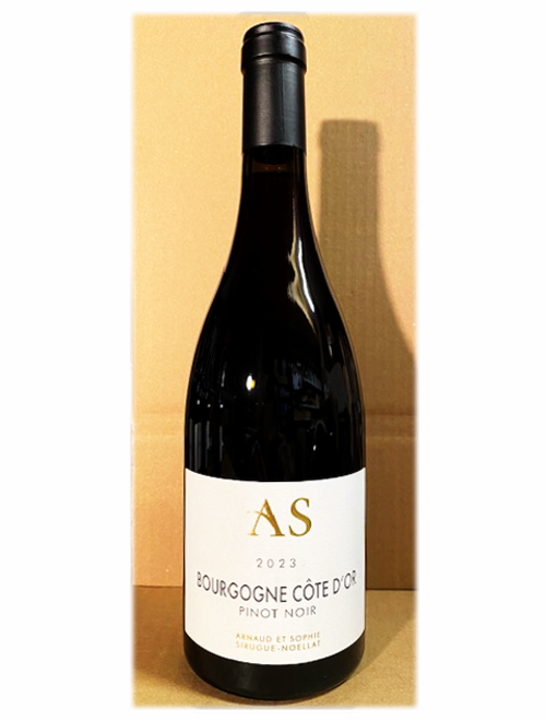 ブルゴーニュ・コート・ドール・ピノ・ノワール2023 アルノー・エ・ソフィー・シリュグ・ノエラ
