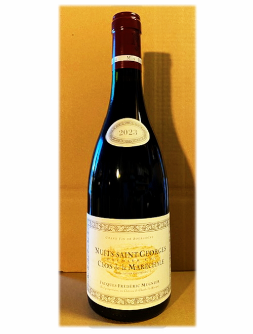 ニュイ・サン・ジョルジュ1erCruクロ・ド・ラ・マレシャル・ルージュ2023 ジャック・フレデリック・ミュニエ　★お一人様１本限り（1/25着～ご指定可能）