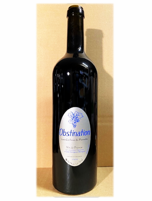 VdFルージュ・オブスティナシオン2019 レ・カイユ・デュ・パラディ