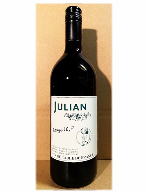 VdFルージュ10.5％NV（2025） ルイ・ジュリアン　★販売条件あり