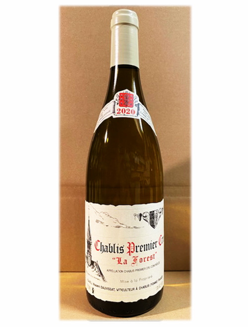シャブリ1erCruラ・フォレ2020 ヴァンサン・ドーヴィサ　★販売条件あり