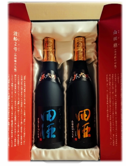 田酒 純米大吟醸　「短稈渡船」「山田穂」　720ml×２本セット　★お一人様１セット限り