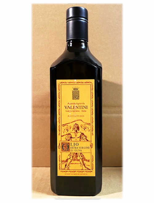 エクストラ・ヴァージン・オリーブオイル・ヴァレンティーニ2024　750ml