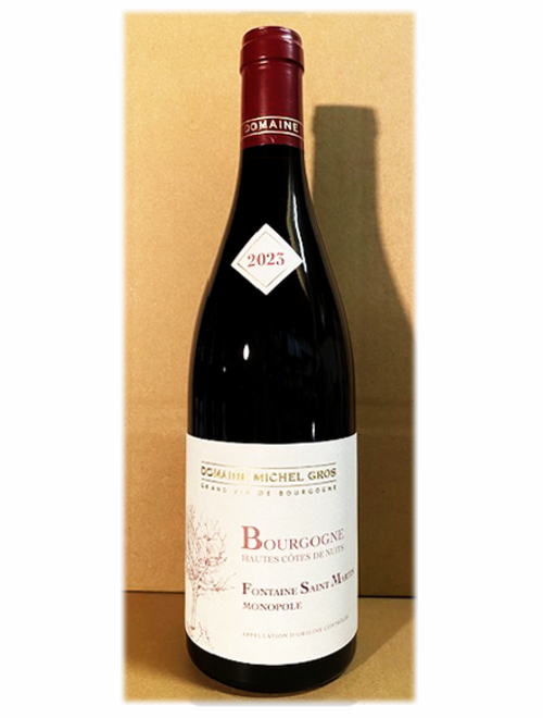 オート・コート・ド・ニュイ・フォンテーヌ・サン・マルタン・ルージュ2023 ドメーヌ・ミッシェル・グロ